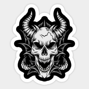 Dragon Skull Play Swift Sticker